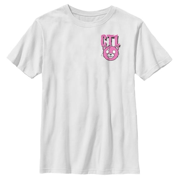 Boy's Fortnite Cuddle Team Leader Small Logo  Graphic Tee