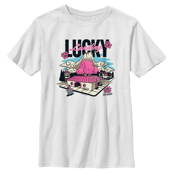 Boy's Fortnite Lucky Landing Graphic T-Shirt