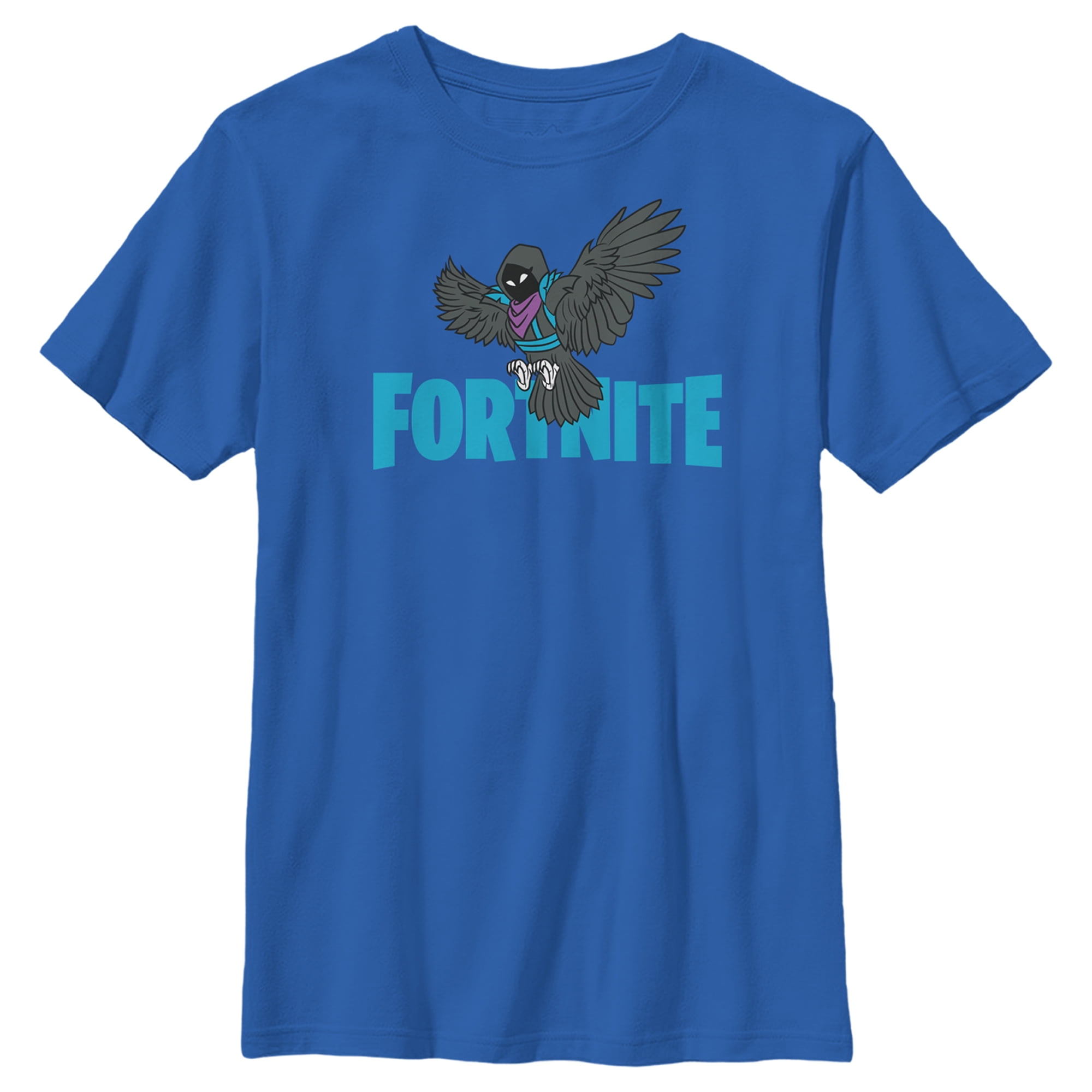 Amazon Fortnite Boys Tshirt Boys Fortnite Raven Logo Tee Royal