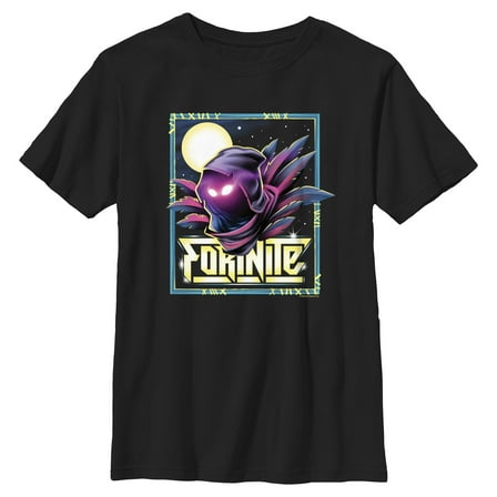 Boy's Fortnite Raven Poster Graphic T-Shirt