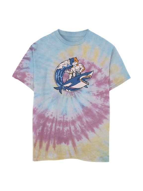 Boy's Fortnite Surfer Meowscles Graphic T-Shirt