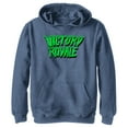 thumbnail image 1 of Boy's Fortnite Victory Royale Slime  Pull Over Hoodie Navy Blue Heather Medium, 1 of 4
