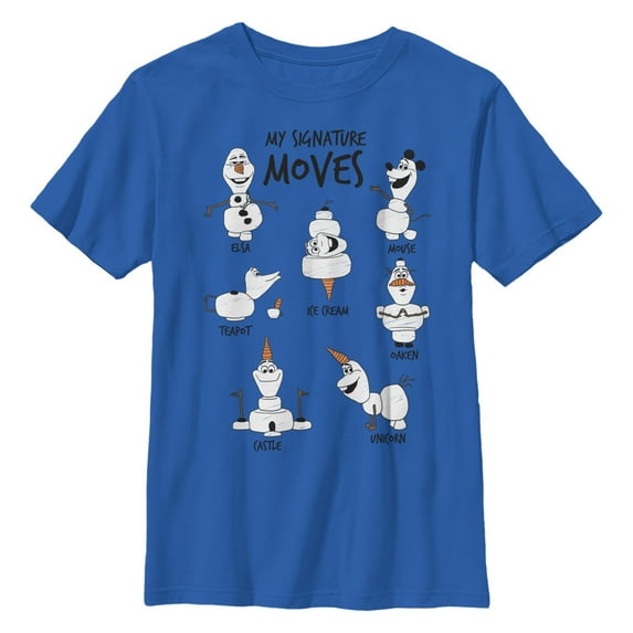 Boy's Frozen 2 Olaf Signature Moves Graphic T-Shirt
