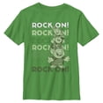 thumbnail image 1 of Boy's Frozen Rock On Trolls Graphic Tee Kelly Green X Large, 1 of 3