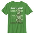 thumbnail image 1 of Boy's Frozen Rock On Trolls Graphic Tee Kelly Green X Small, 1 of 3