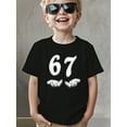 thumbnail image 1 of Boy's Funny Six Seven Iron-On Graphic T-Shirt, Comfortable Cotton Clothing For Kids, Size 3Y-13Y, Z5101305 Ideal Gift For Kids, 1 of 6