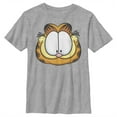thumbnail image 1 of Boy's Garfield Character Big Face  Graphic T-Shirt, 1 of 5