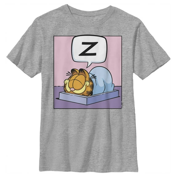 Boy's Garfield Sleeping Cat Graphic T-Shirt