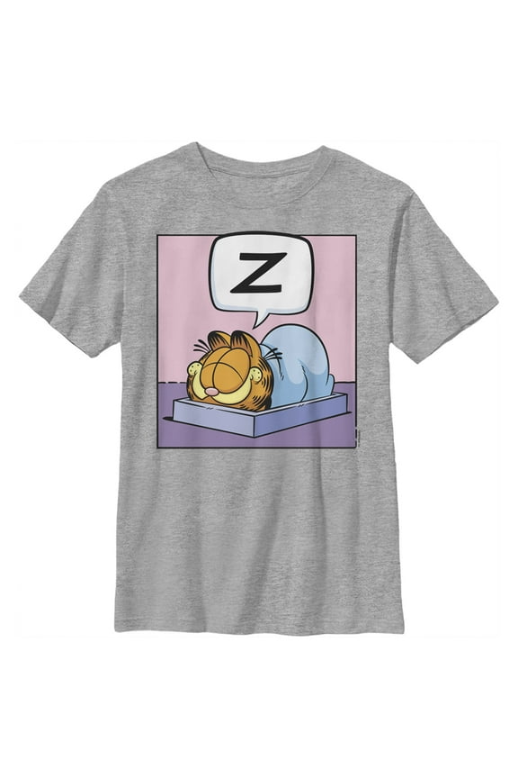 Boy's Garfield Sleeping Cat Graphic T-Shirt