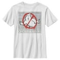 thumbnail image 1 of Boy's Ghostbusters Brick Spray Logo Graphic Tee White Medium, 1 of 4