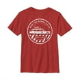 thumbnail image 1 of Boy's Ghostbusters Ecto-1 Wagon Logo Graphic Tee Red X Large, 1 of 3