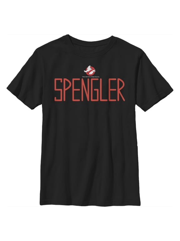 Boy's Ghostbusters Egon Spengler Graphic Tee Black X Large