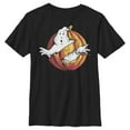 thumbnail image 1 of Boy's Ghostbusters Halloween Pumpkin Logo  Graphic Tee Black X Large, 1 of 5