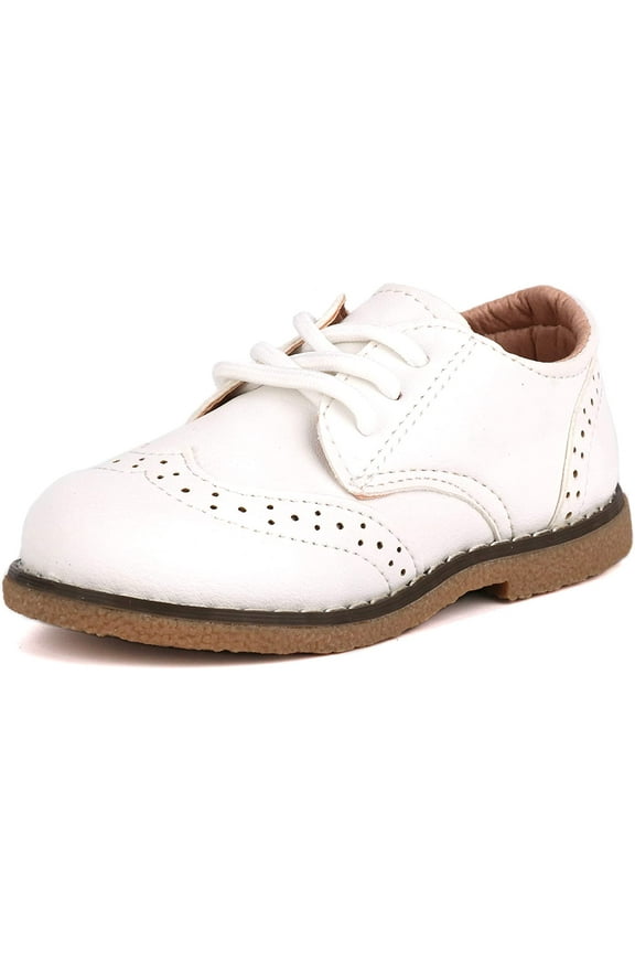 Boy's Girl's Classic Lace-Up Oxford Shoes Comfort School Uniform Dress Loafer Flats (Toddler/Little Kid)