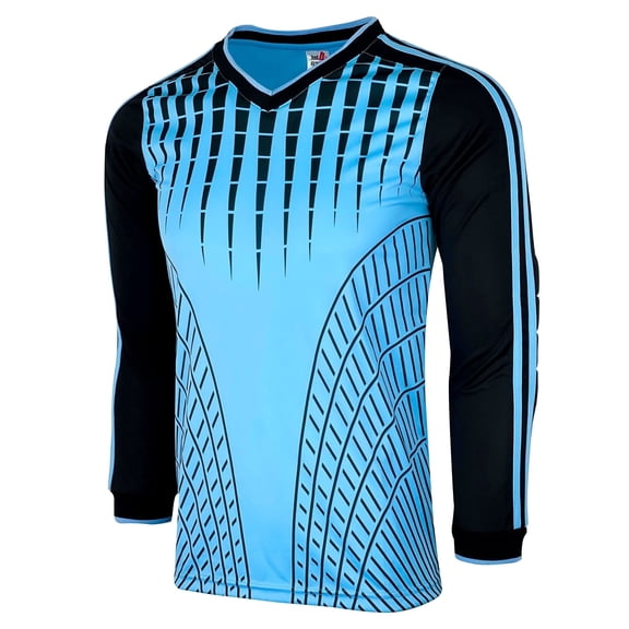 Just 4 Kicks Rain Youth Goalkeeper Jersey, Padded Elbows, Polyester, S-XL