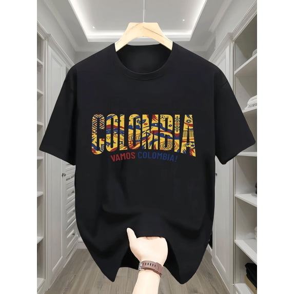 Boy's Graphic Soccer Colombia Country Pride T-Shirt