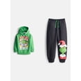 thumbnail image 1 of Boy's Grinch Christmas 2PC Hoodie and Long Pant Set, Sizes 4-16, 1 of 5