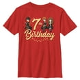 thumbnail image 1 of Boy's Harry Potter 7th Birthday Friends Graphic Tee Red Small, 1 of 4