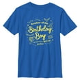 thumbnail image 1 of Boy's Harry Potter Birthday Boy Brother  Graphic Tee Royal Blue Small, 1 of 5