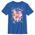 thumbnail image 1 of Boy's Harry Potter Brave at Heart Anime Friends Graphic Tee Navy Blue X Large, 1 of 4