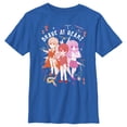 thumbnail image 1 of Boy's Harry Potter Brave at Heart Anime Friends Graphic Tee Navy Blue X Small, 1 of 4
