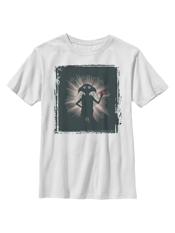 Boy's Harry Potter Dobby Magic Snap Graphic Tee White Medium
