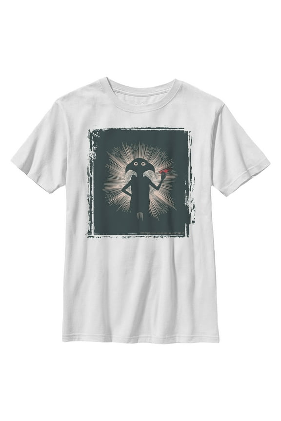 Boy's Harry Potter Dobby Magic Snap Graphic Tee White X Small