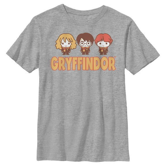 Boy's Harry Potter Gryffindor Best Friends  Graphic Tee Athletic Heather Medium