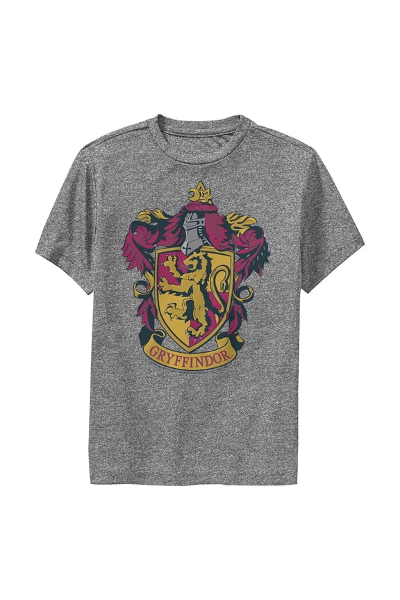 Boy's Harry Potter Gryffindor Ornate Crest Performance Graphic T-Shirt