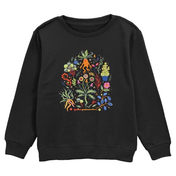 Boy's Harry Potter Herbology Collage Sweatshirt