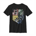 thumbnail image 1 of Boy's Harry Potter House Crests Shield  Graphic Tee Black Medium, 1 of 4