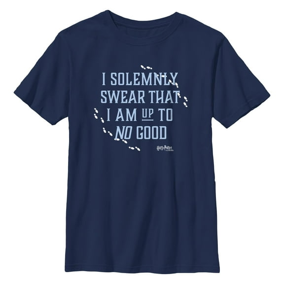 Boy's Harry Potter I Solemnly Swear Quote Graphic T-Shirt