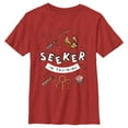 thumbnail image 1 of Boy's Harry Potter Quidditch Seeker Training  Graphic Tee Red X Large, 1 of 4
