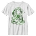thumbnail image 1 of Boy's Harry Potter Slytherin S Logo Graphic Tee White X Large, 1 of 4