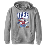 Boys ICEE Bear Happy Hiking Pull Over Hoodie Athletic Heather Medium