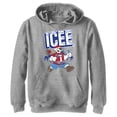 thumbnail image 1 of Boy's ICEE Bear Happy Hiking  Pull Over Hoodie Athletic Heather X Large, 1 of 4