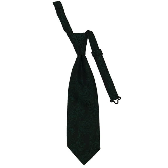 Boy’s Imperial Emerald Formal Satin Pre-Tied Neck Tie in a Variety of Colors by Spencer J’s Signature Satin Collection
