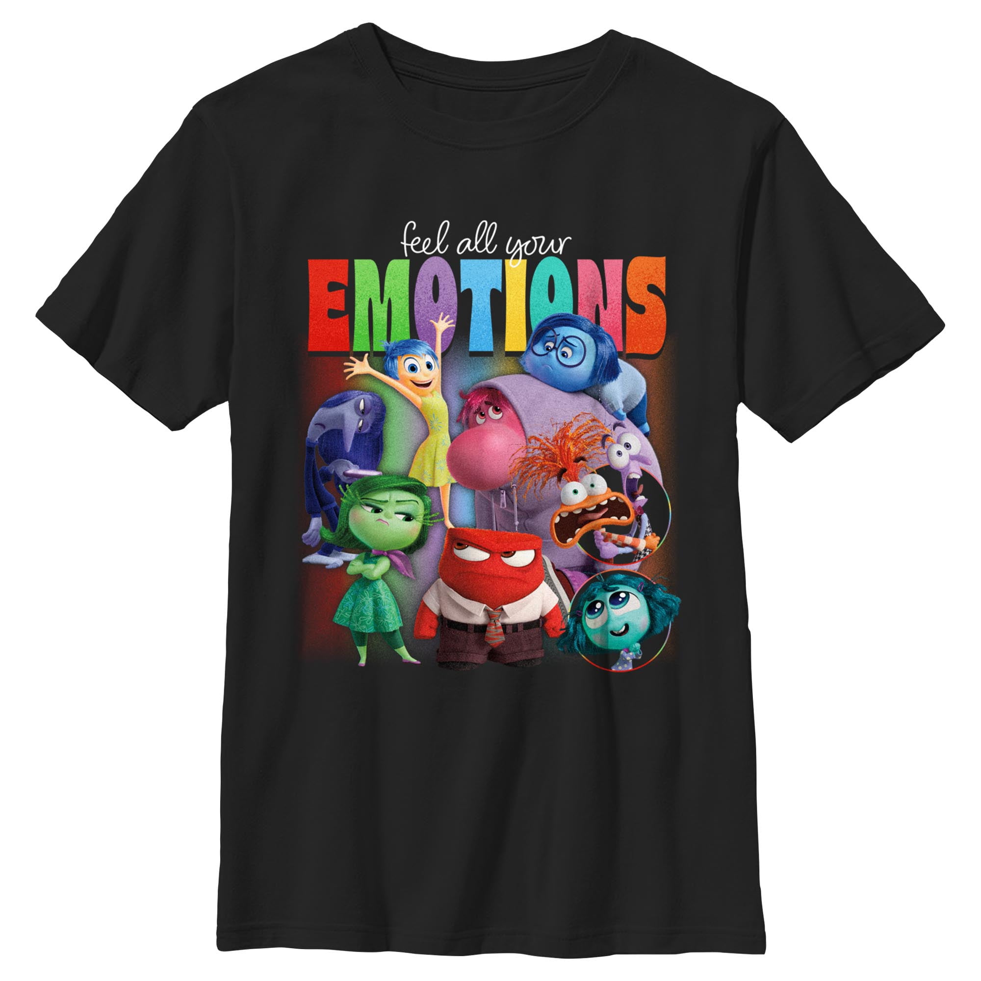 Disney And Pixar's Inside Out 2 New Emotions Poster Official T-Shirt