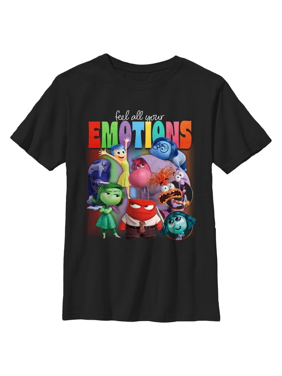 Boy's Inside Out 2 Feel All Your Emotions Graphic T-Shirt