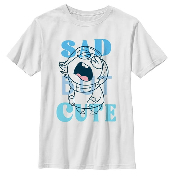 Boy's Inside Out 2 Sad But Cute Graphic T-Shirt