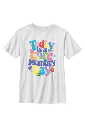 Boy's Inside Out 2 Today Is a Core Memory Day Graphic T-Shirt
