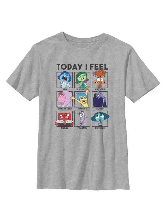 Boy's Inside Out 2 Today Moods Graphic T-Shirt