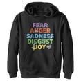 thumbnail image 1 of Boy's Inside Out Fear Anger Sadness Disgust Joy Pull Over Hoodie, 1 of 4