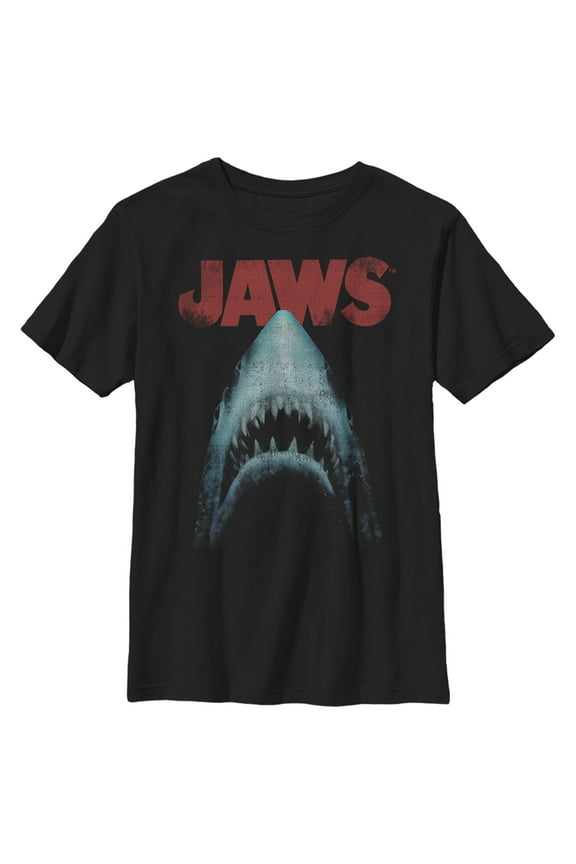 Boy's Jaws Classic Poster Graphic T-Shirt