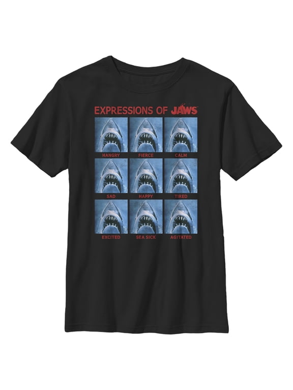 Boy's Jaws Expressions of Jaws Graphic T-Shirt