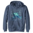 thumbnail image 1 of Boy's Jaws Shark Blueprint  Pull Over Hoodie, 1 of 4