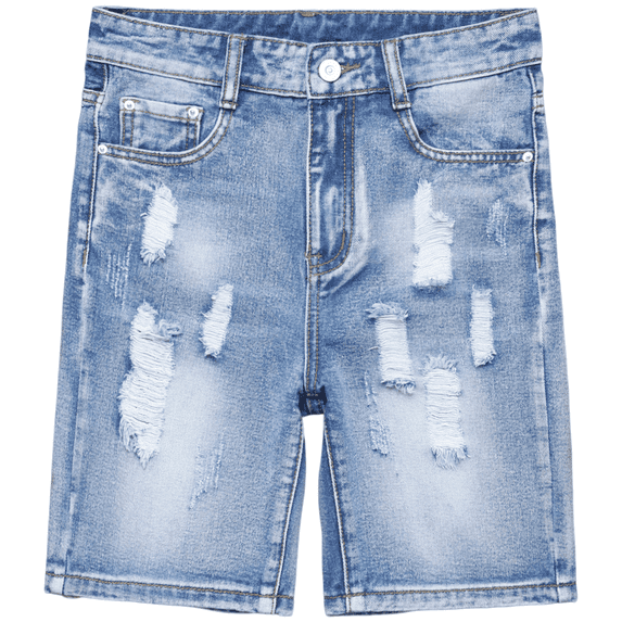 Boy's Jean Shorts Slim fit Fashion Denim Shorts Light Blue 10