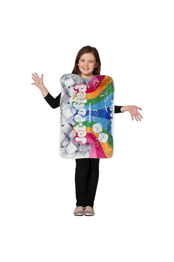 Boy's Jet-Puffed Marshmallows Bag Costume