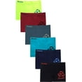 thumbnail image 1 of Boy's Junior Pack of 6 Seamless Nylon Boxer Briefs Sets (Soccer Ball), 1 of 7