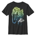 thumbnail image 1 of Boy's Jurassic World Colorful T-Rex Logo Graphic T-Shirt, 1 of 5